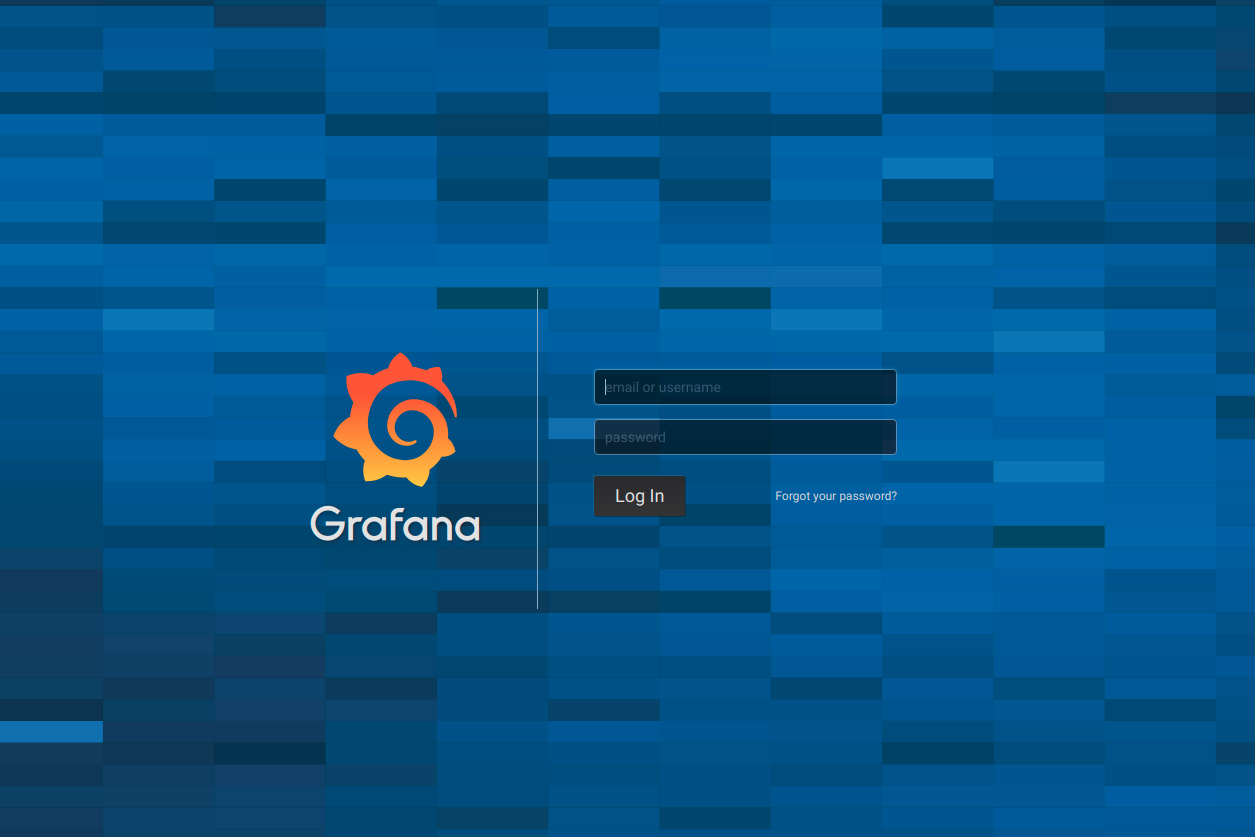 Login Grafana